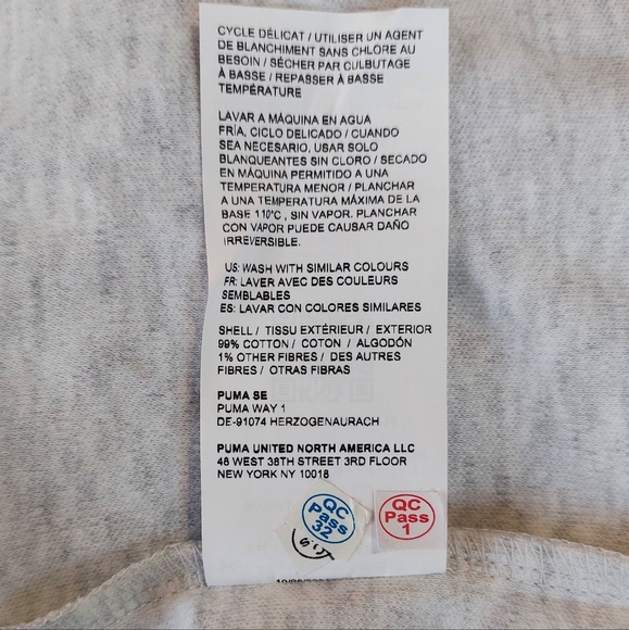 Puma Baby Boys Bodysuit Short Sleeves 3-6 Months Shorts Beanie Bib 5-piece Set - Picture 11 of 16